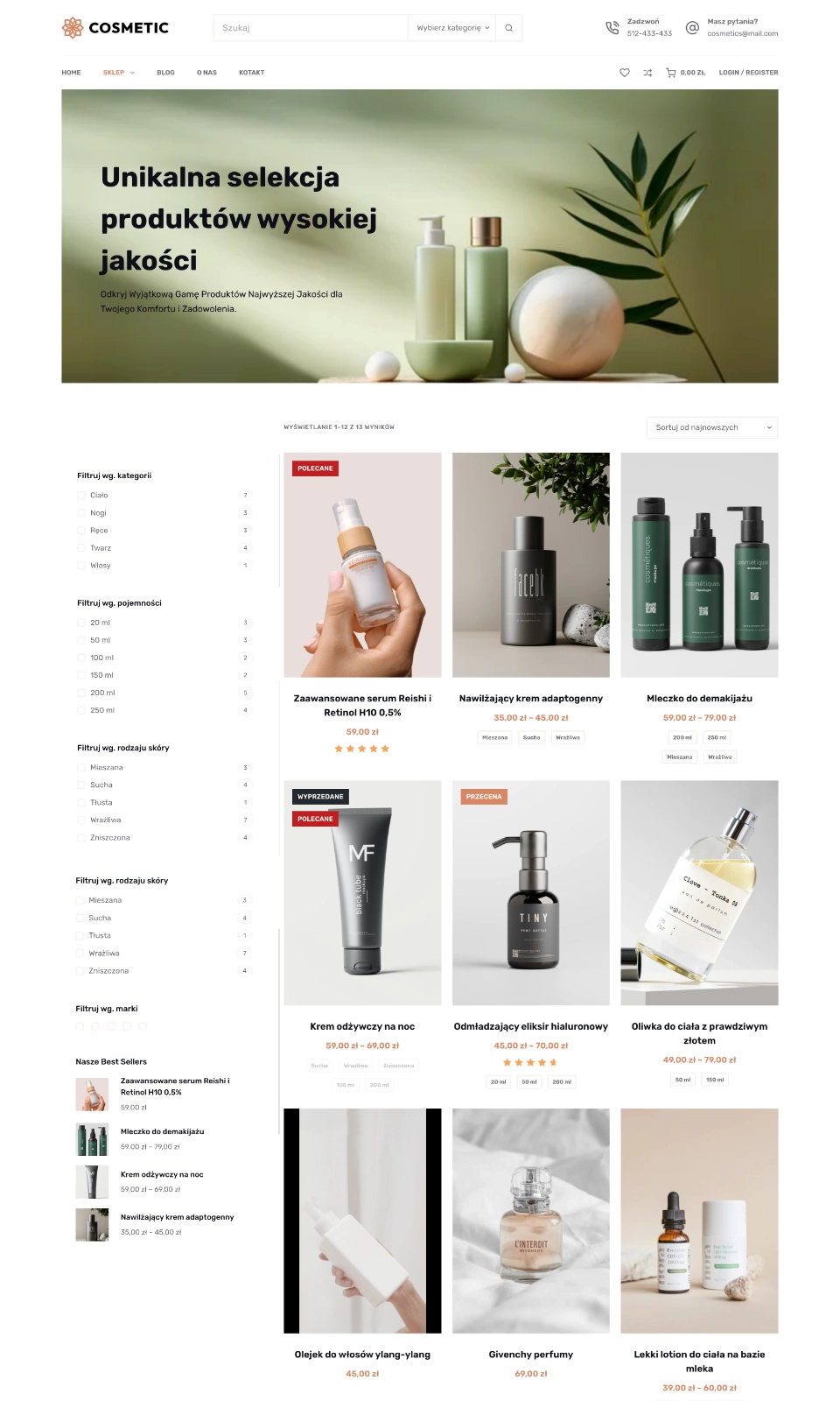 COSMETICS sklep
