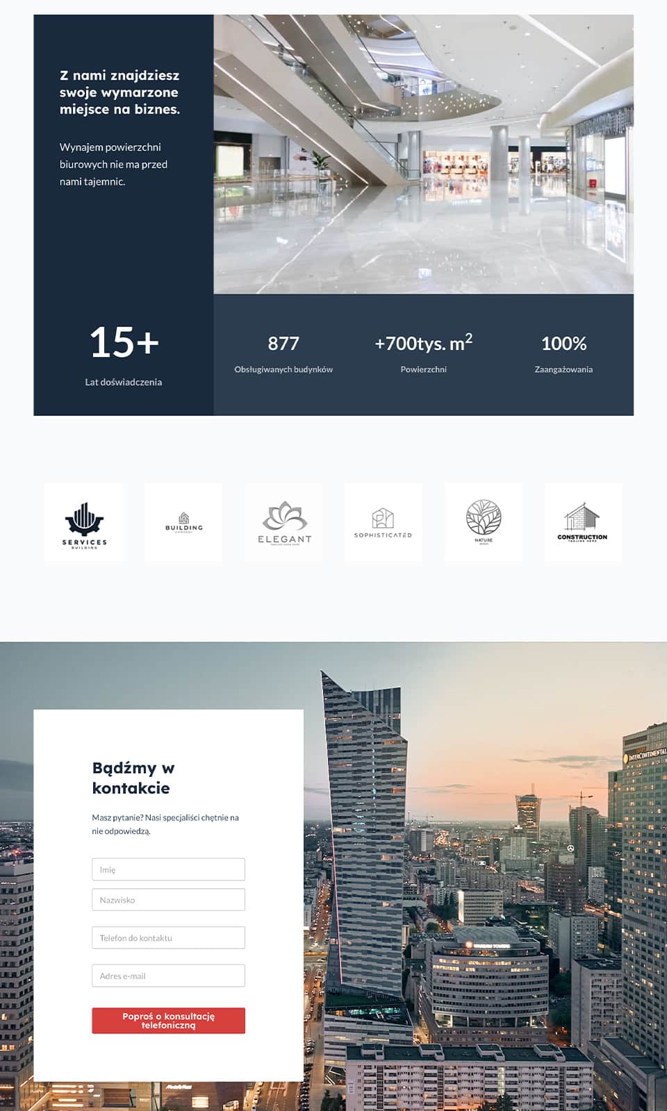 Invest Pro wiolipcreates projektowanie stron internetowych landing page